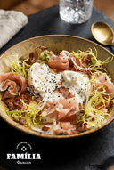 Banosh com Burrata