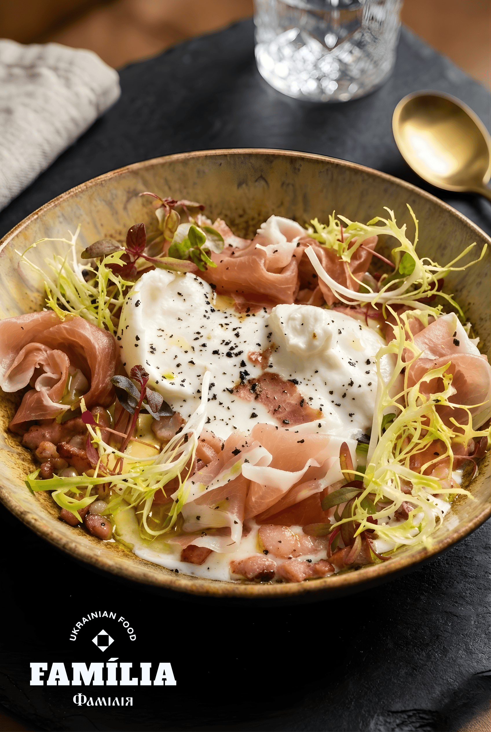 Banosh com Burrata