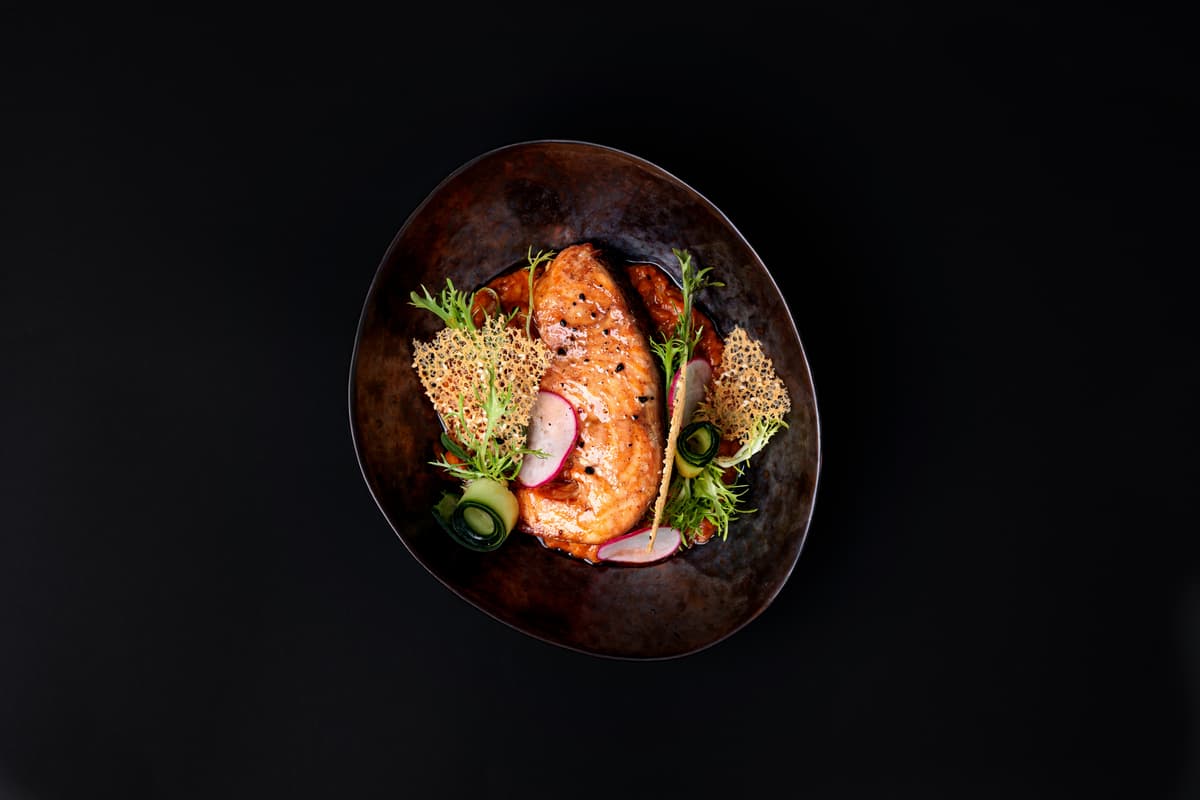 Salmão Teryaki